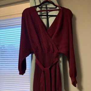 Love Tree Sweater Dress